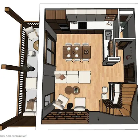Apartment Les Alpages - 4 Pieces Pour 8 Personnes Mae-1703 *